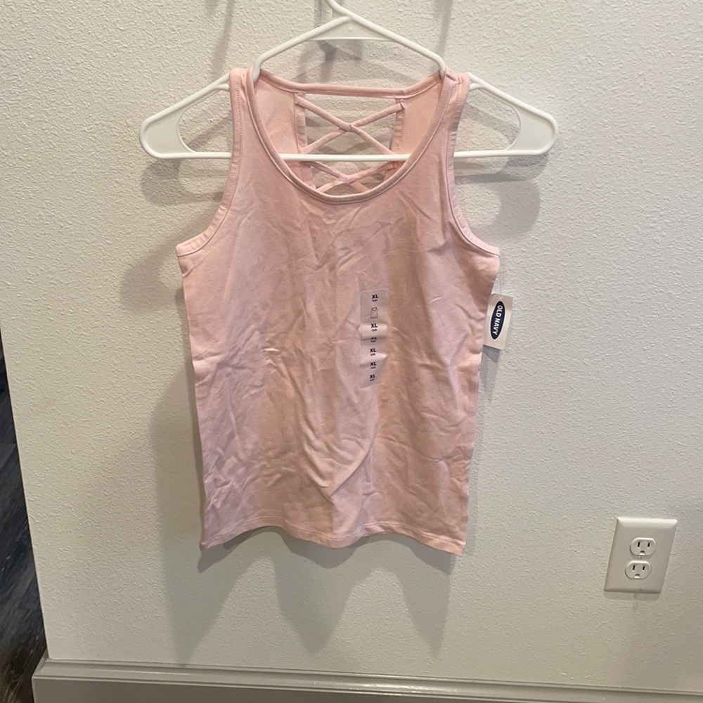 Pink tank top